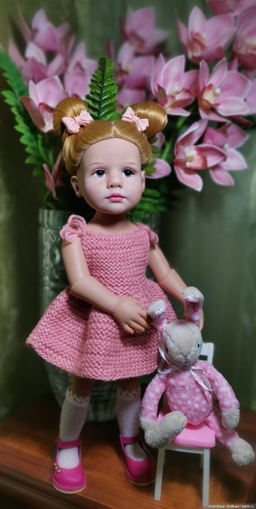 Зайкина мечта... 🐰🌹 — Куклы Gotz (Готц): Ханна (фото 9)