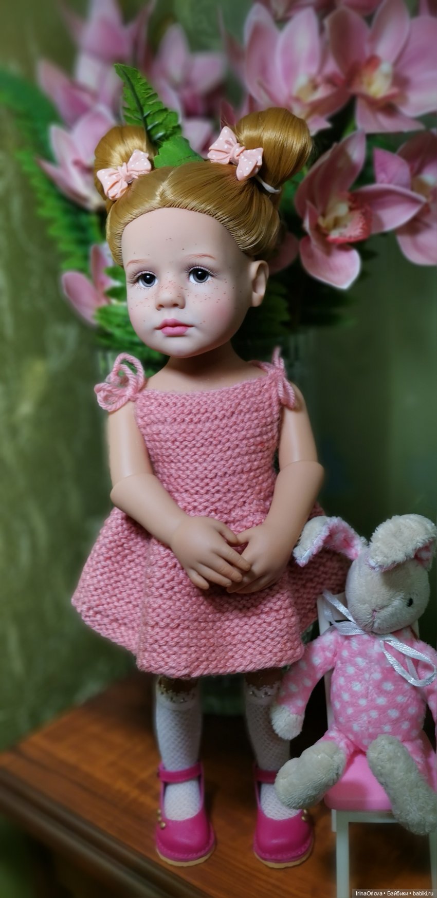 Зайкина мечта... 🐰🌹 — Куклы Gotz (Готц): Ханна