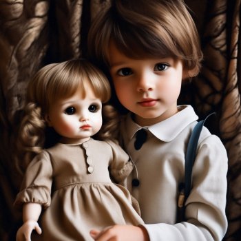 Грустная кукла