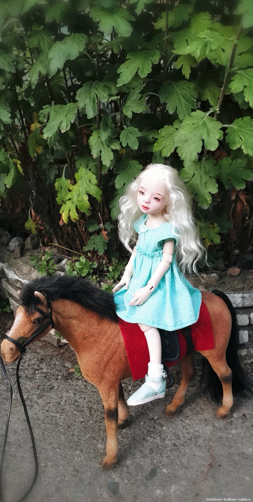 Сонечка и лошадка 🐎 | Бэйбики Сонечка и лошадка 🐎 — Авторские куклы BJD (БЖД) у нас дома: фото