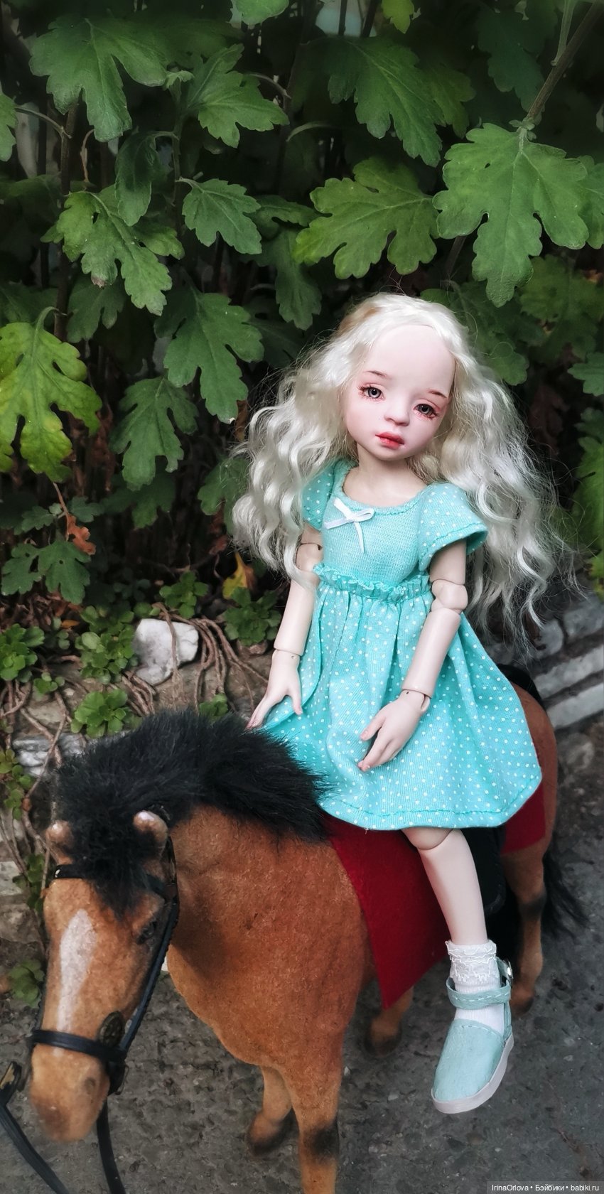 Сонечка и лошадка 🐎 | Бэйбики Сонечка и лошадка 🐎 — Авторские куклы BJD (БЖД) у нас дома: фото