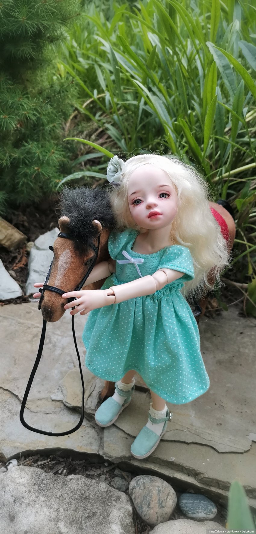 Сонечка и лошадка 🐎 | Бэйбики Сонечка и лошадка 🐎 — Авторские куклы BJD (БЖД) у нас дома: фото (фото 7)