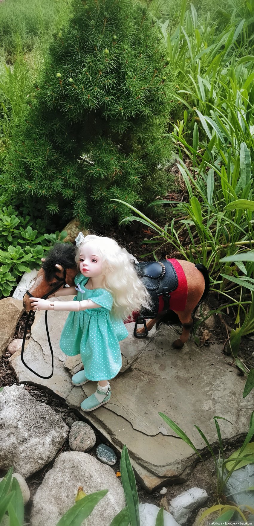Сонечка и лошадка 🐎 | Бэйбики Сонечка и лошадка 🐎 — Авторские куклы BJD (БЖД) у нас дома: фото (фото 8)