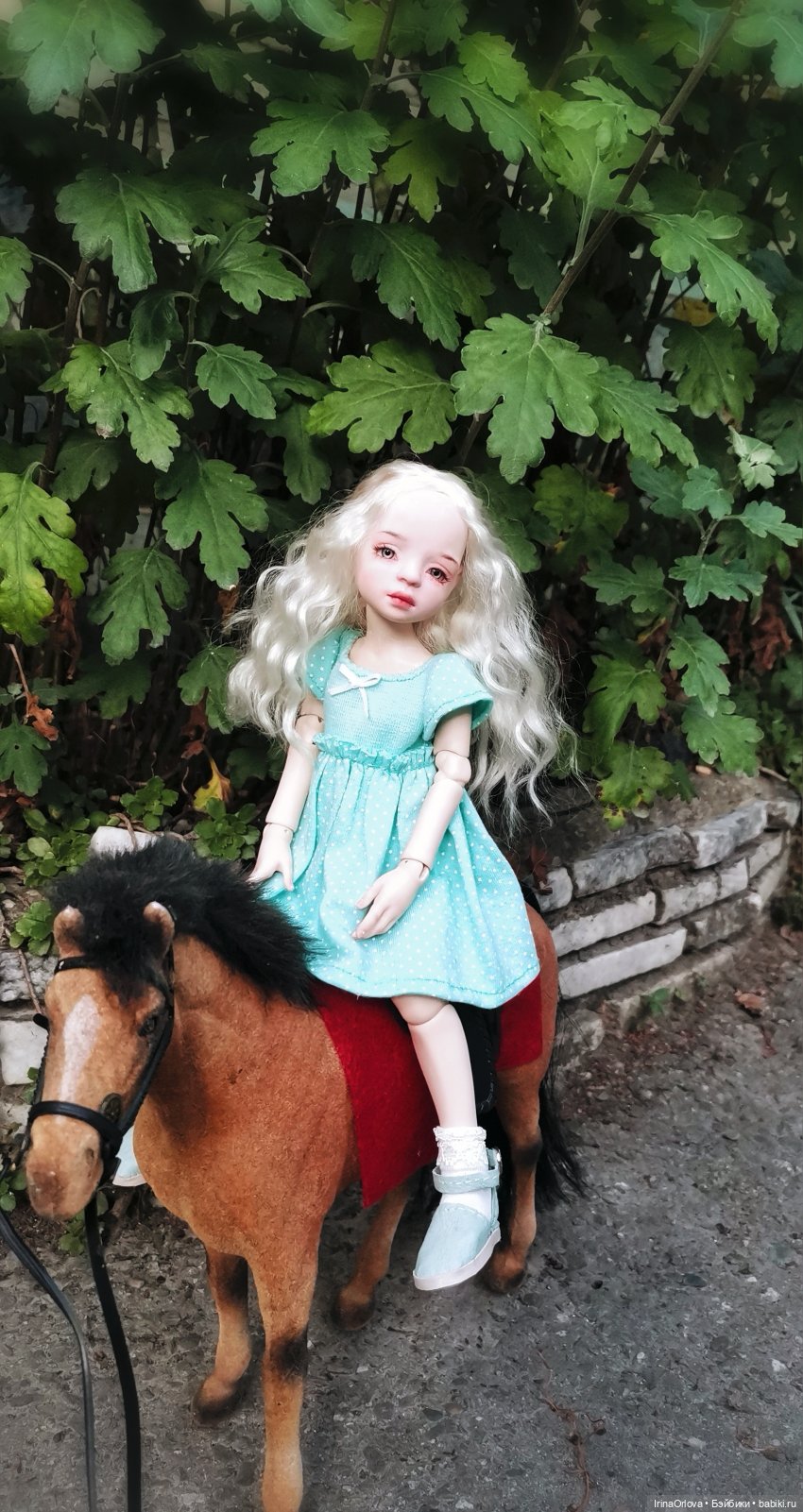 Сонечка и лошадка 🐎 | Бэйбики Сонечка и лошадка 🐎 — Авторские куклы BJD (БЖД) у нас дома: фото