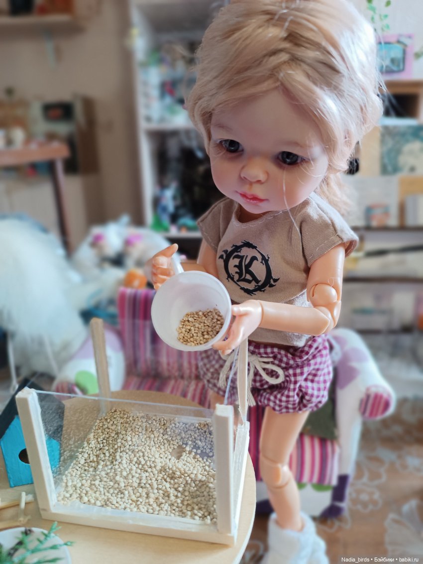 Как мы с Аришкой хомяков в дома селили)) (фото 10)