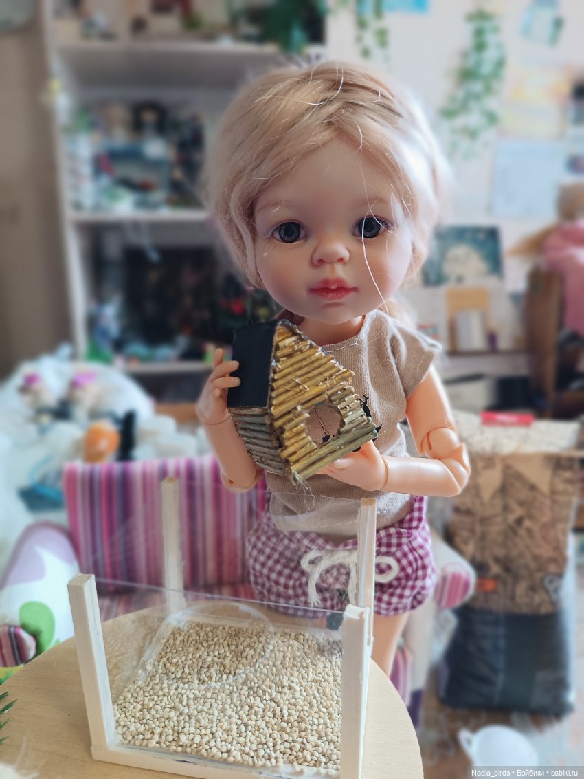 Как мы с Аришкой хомяков в дома селили)) (фото 5)