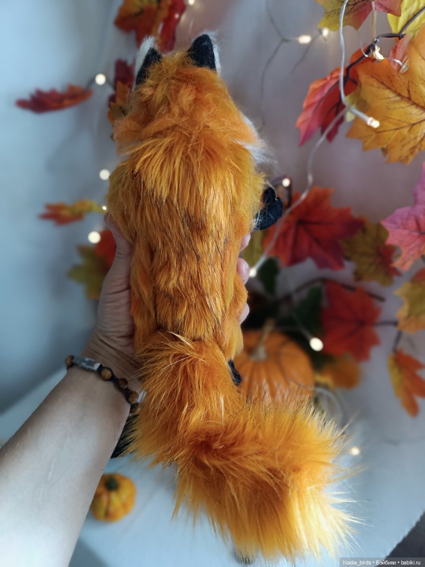 Лисья магия — Валяные игрушки из шерсти: сухое валяние (фото 7)
