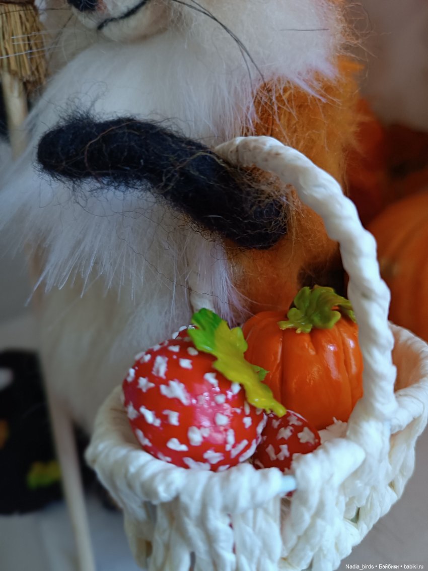 Лисья магия — Валяные игрушки из шерсти: сухое валяние (фото 4)