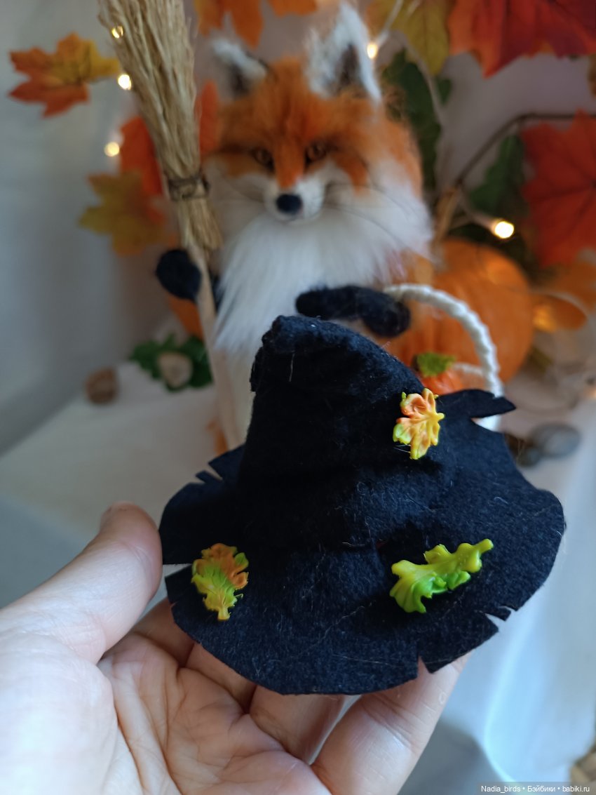 Лисья магия — Валяные игрушки из шерсти: сухое валяние (фото 8)