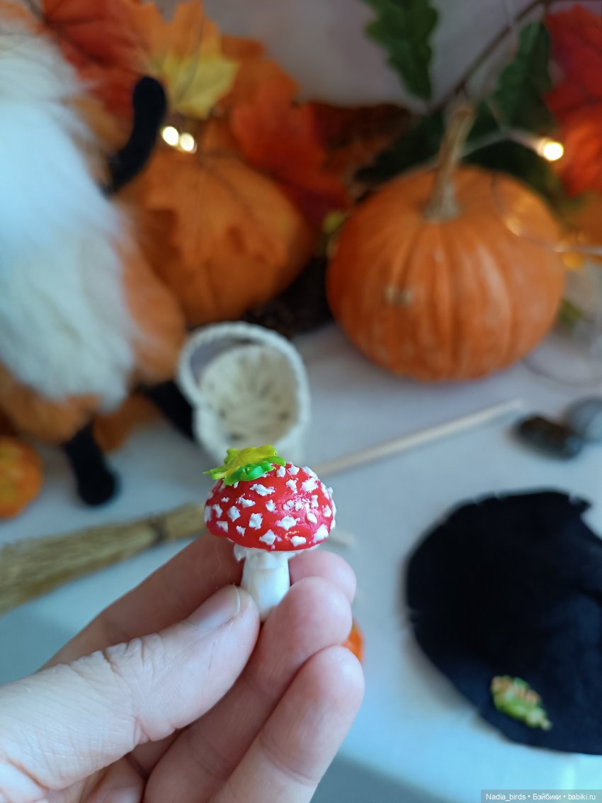 Лисья магия — Валяные игрушки из шерсти: сухое валяние (фото 5)