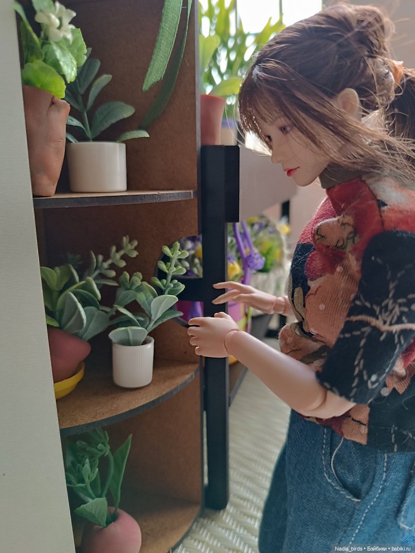 Цветочный магазин Лили — Кукольная миниатюра своими руками: еда