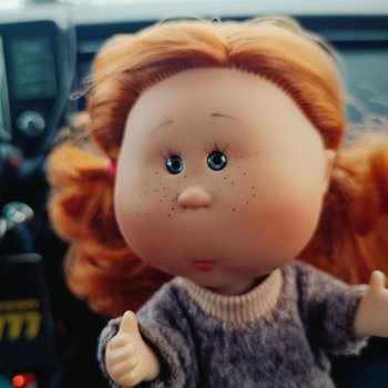 Манюня на оленеферме