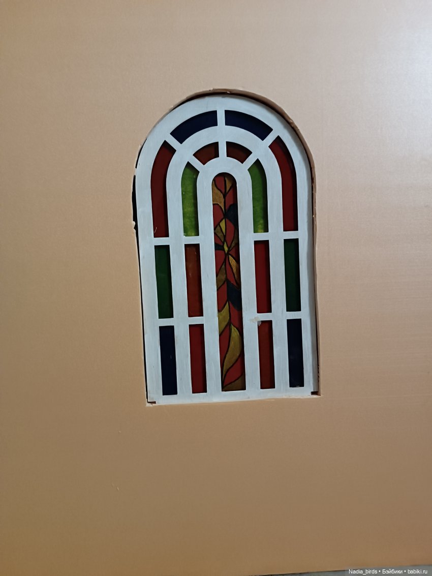 Витражное окно в румбокс или фотофон