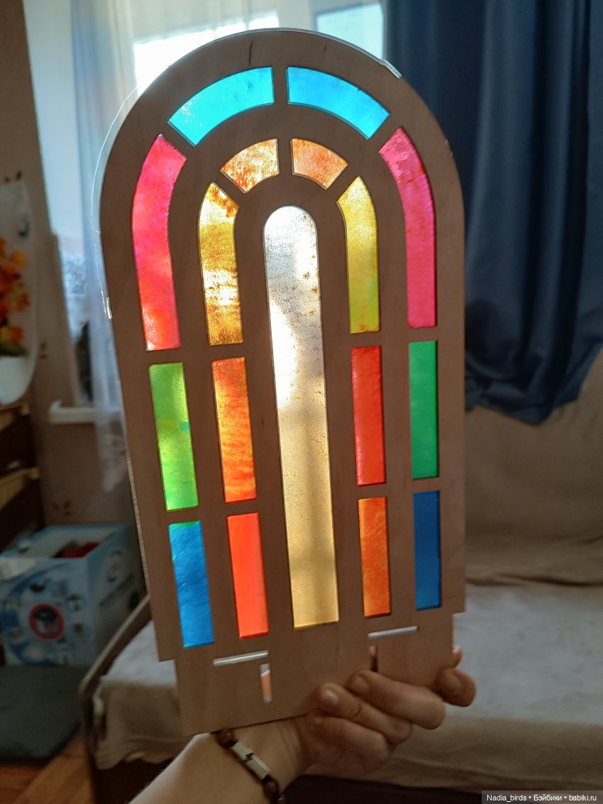 Витражное окно в румбокс или фотофон (фото 7)