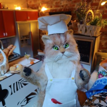 Хитрые гостьи в кафе "Кошачья лапка"