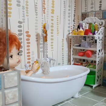 Ванная комната обзавелась ванной-)