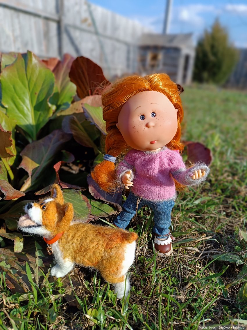 Манюня снова на даче — Куклы Nines d'Onil (Нинес): Миа (Mia)