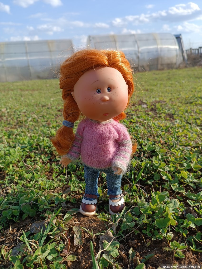 Манюня снова на даче — Куклы Nines d'Onil (Нинес): Миа (Mia)