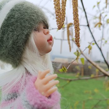 Дачно-субботнее утро с Аришей