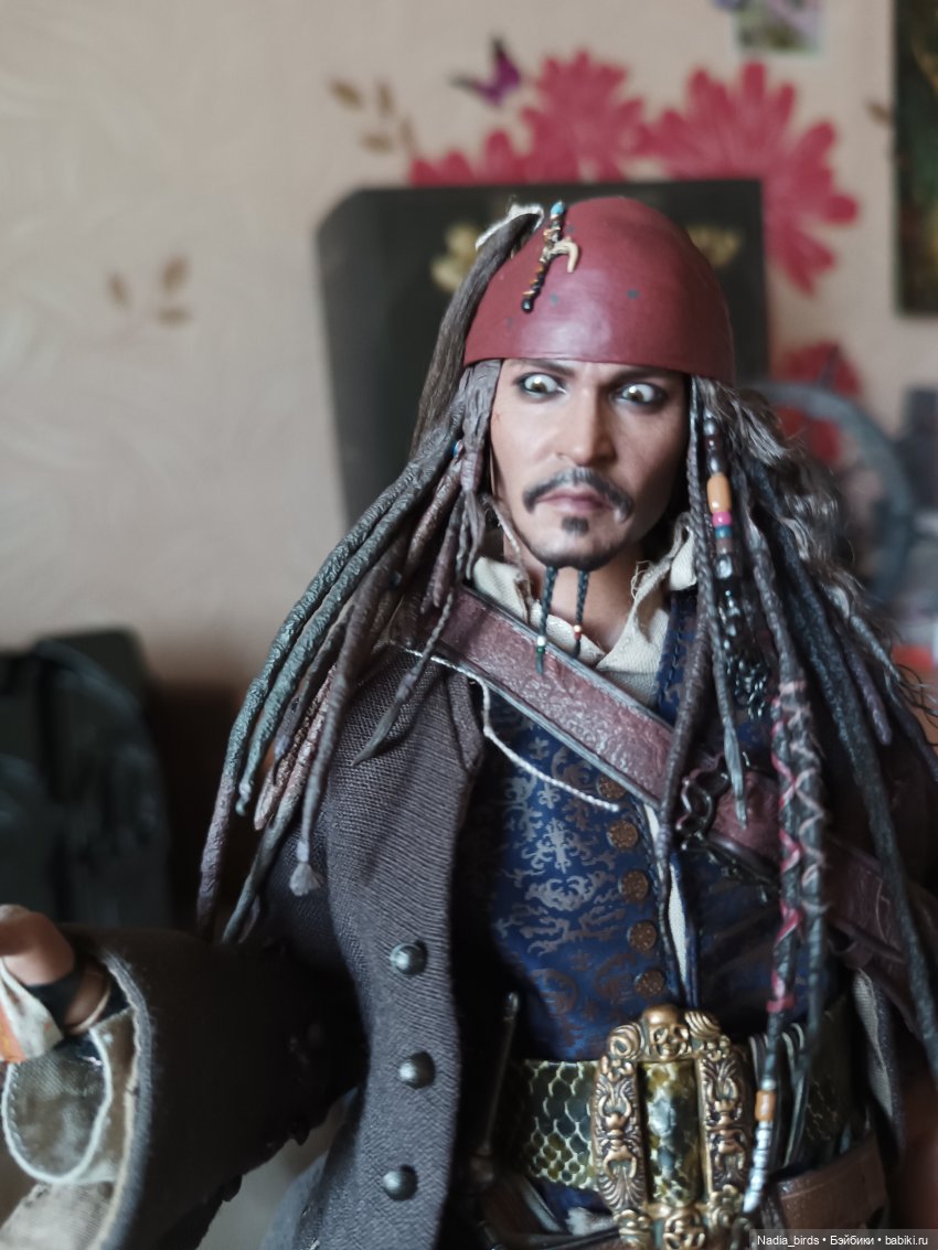 Капитан Джек Воробей от HotToys, версия стандарт | Бэйбики Капитан Джек Воробей от HotToys, версия стандарт