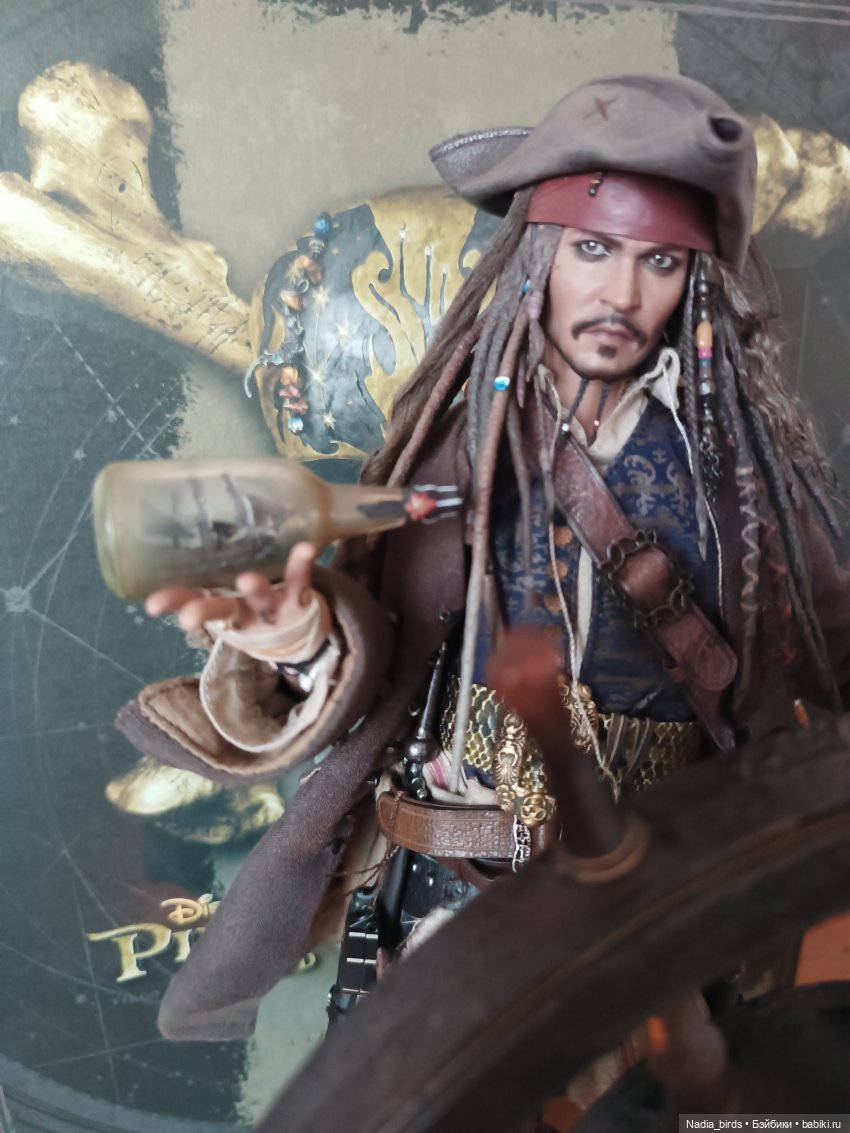 Капитан Джек Воробей от HotToys, версия стандарт | Бэйбики Капитан Джек Воробей от HotToys, версия стандарт (фото 10)