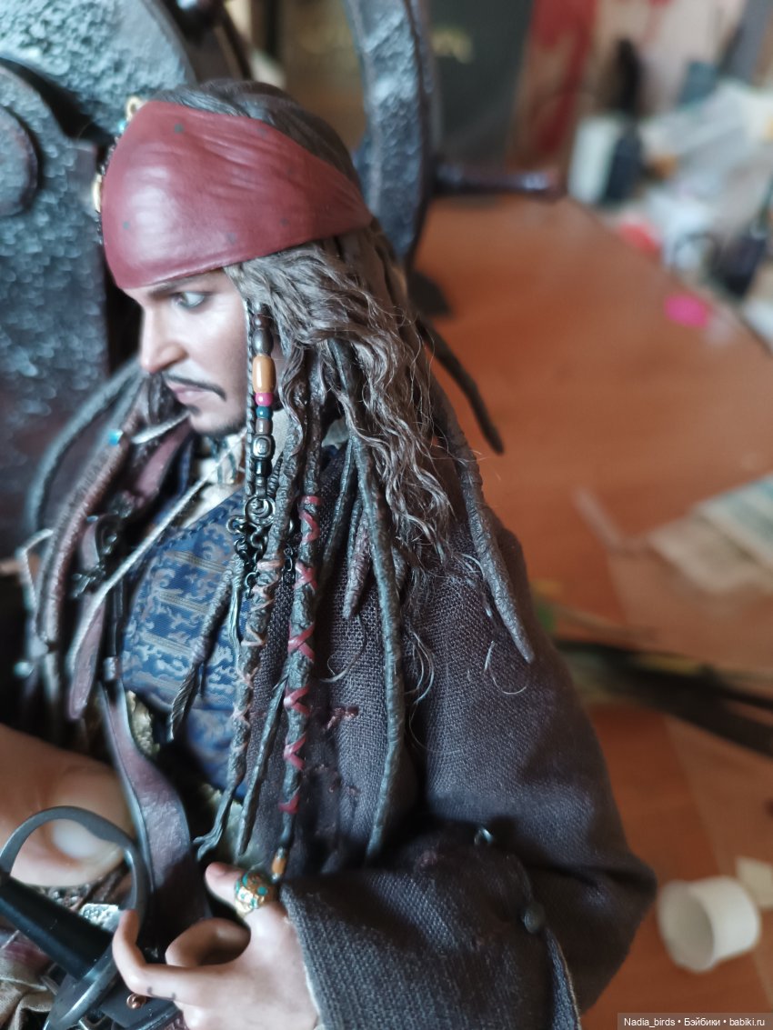 Капитан Джек Воробей от HotToys, версия стандарт | Бэйбики Капитан Джек Воробей от HotToys, версия стандарт