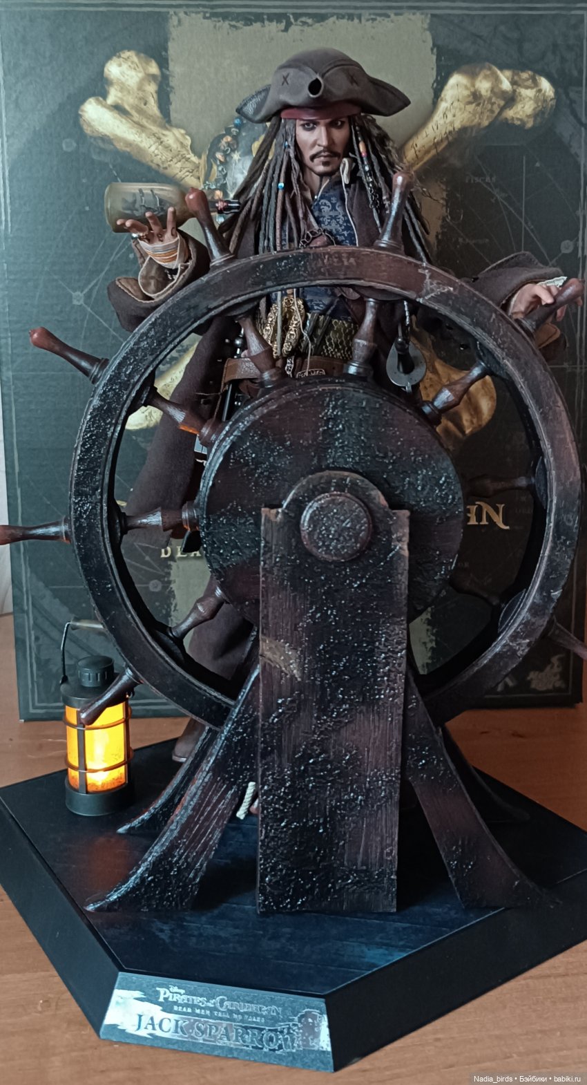 Капитан Джек Воробей от HotToys, версия стандарт | Бэйбики Капитан Джек Воробей от HotToys, версия стандарт (фото 2)