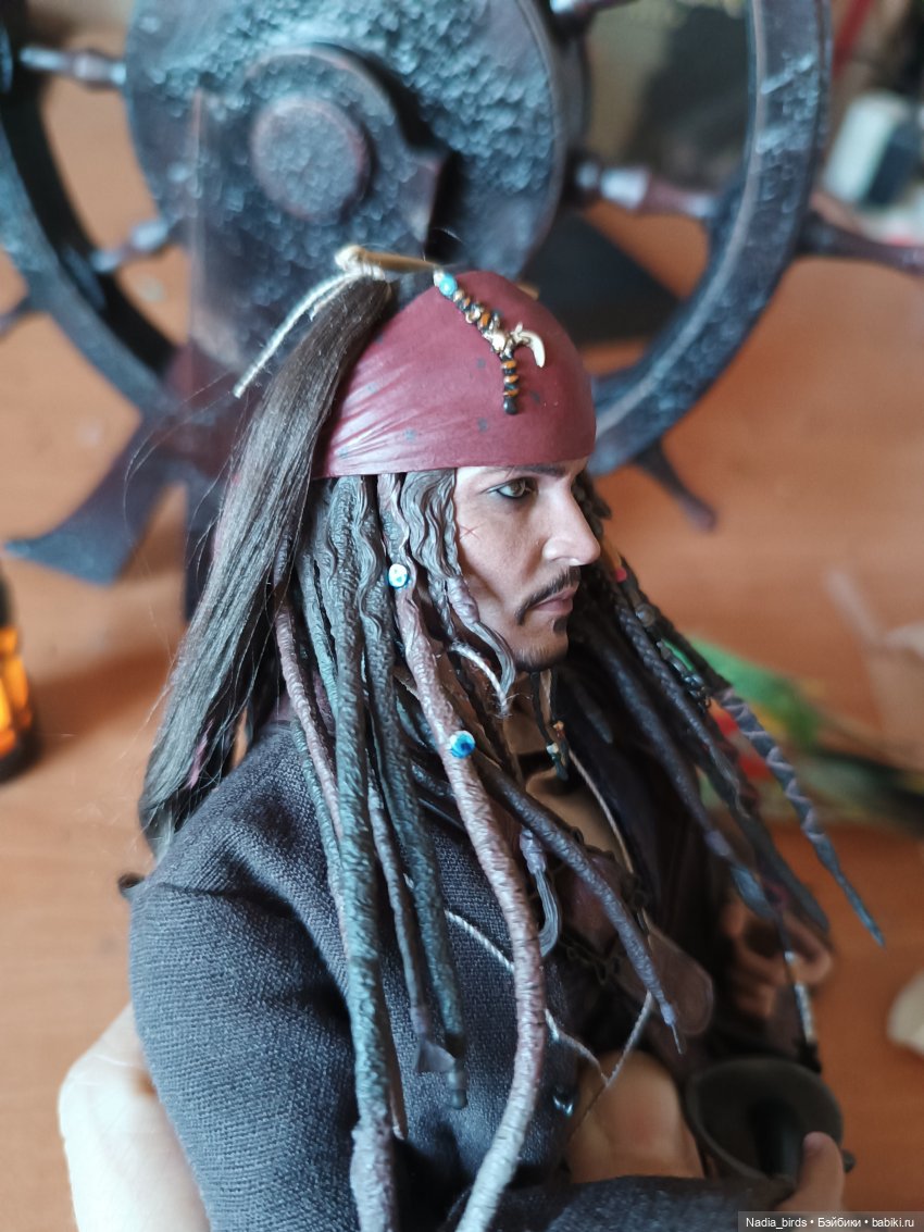 Капитан Джек Воробей от HotToys, версия стандарт | Бэйбики Капитан Джек Воробей от HotToys, версия стандарт