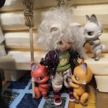 Как котик Оливер был домовым