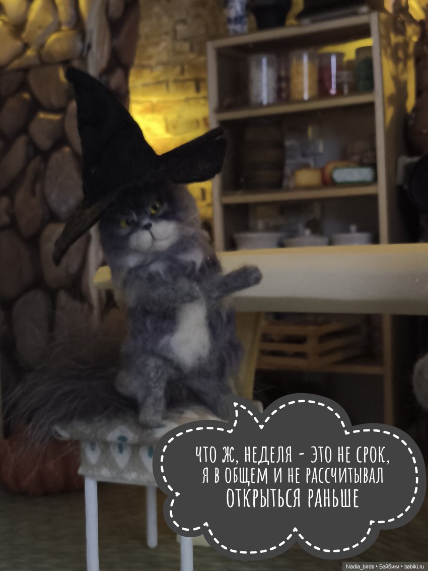 Кафе "Кошачья лапка" снова в строю