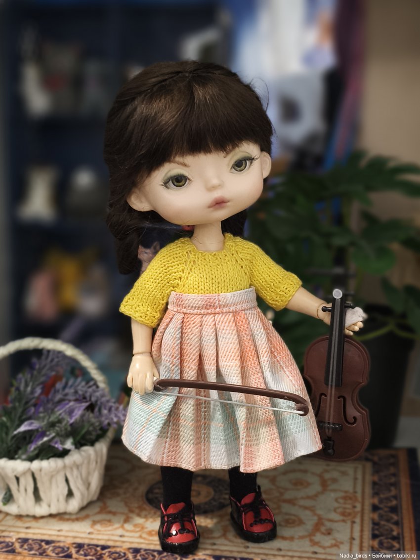 Фанечка скрипачка-) — Куклы Xiaomi Monst (Сяоми) и Pipitom: шарнирные (фото 4)