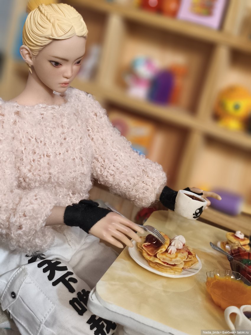 Дегустация блинов — Кукольная миниатюра своими руками: еда