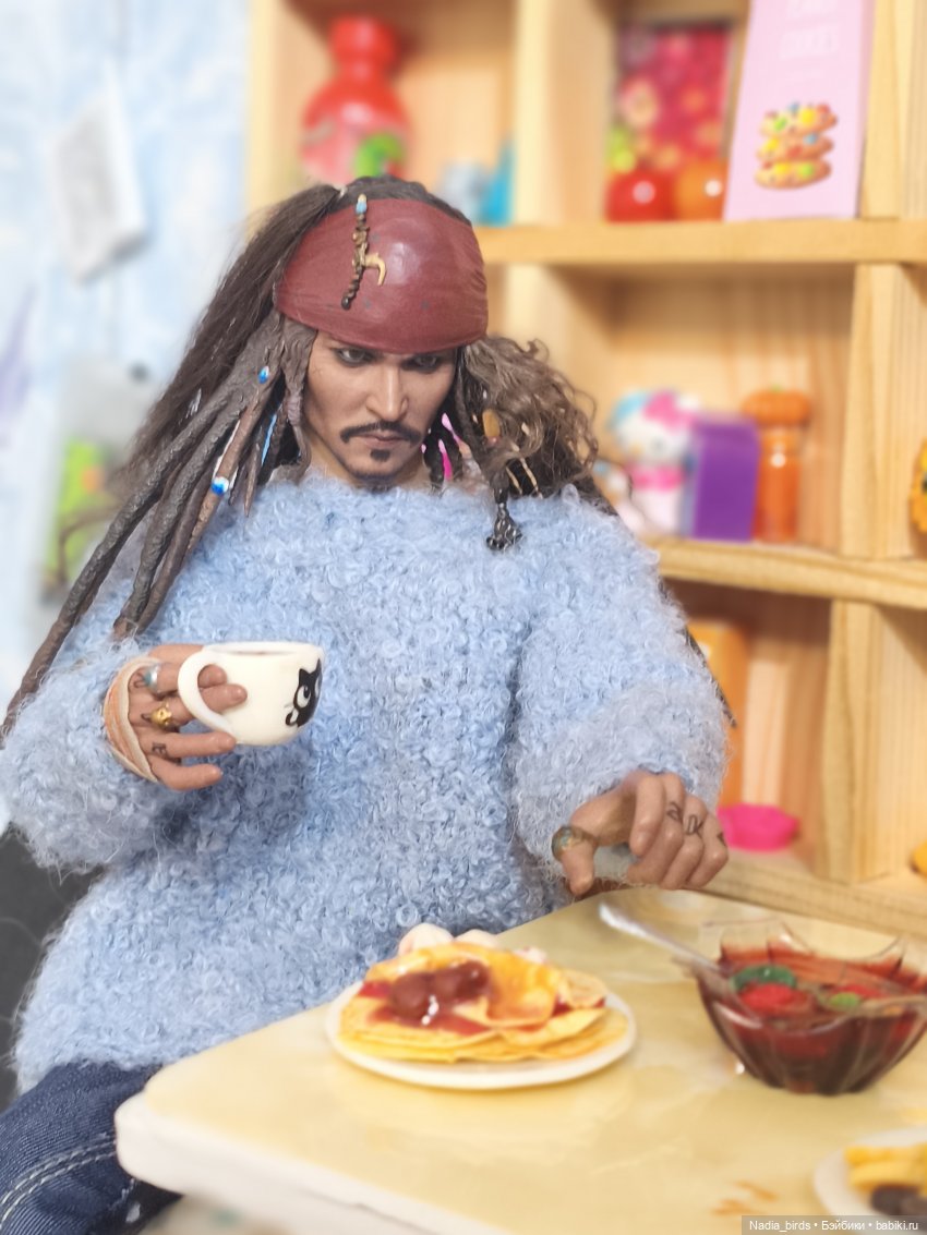 Дегустация блинов — Кукольная миниатюра своими руками: еда (фото 5)