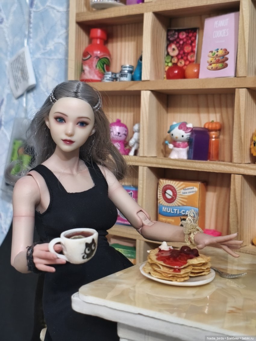 Дегустация блинов — Кукольная миниатюра своими руками: еда