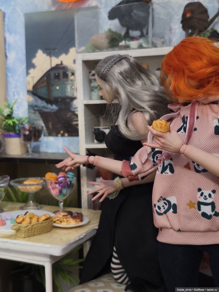 А покушоц на ночь — Кукольная миниатюра своими руками: еда