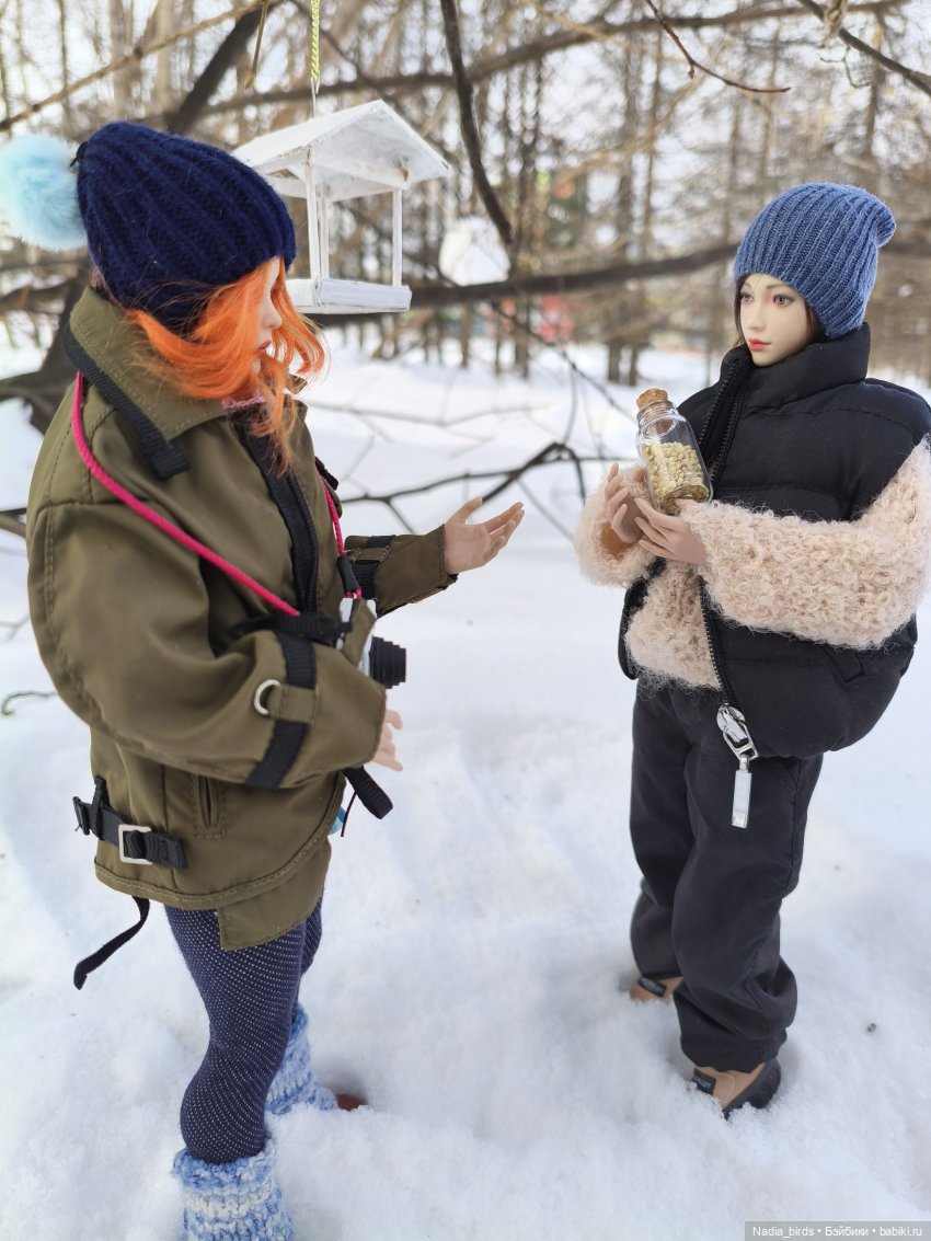 Покормите птичек зимой-) — Кукольная миниатюра своими руками: еда (фото 5)
