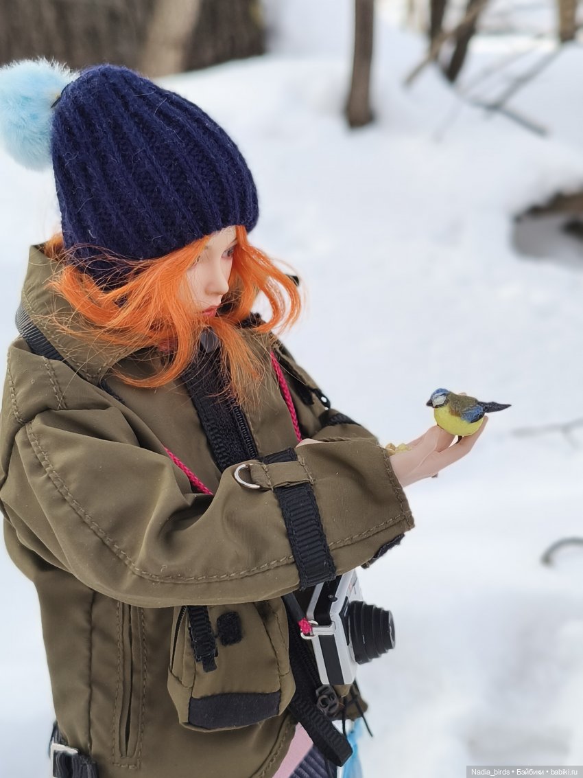Покормите птичек зимой-) — Кукольная миниатюра своими руками: еда