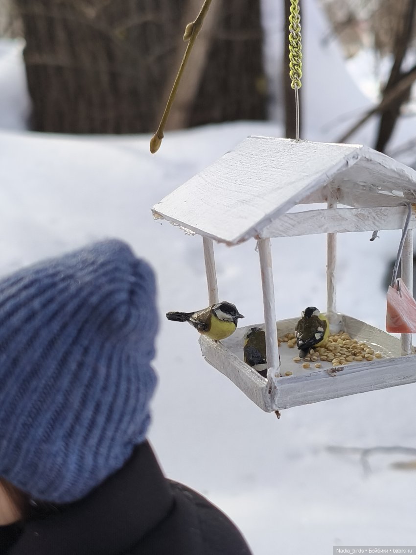 Покормите птичек зимой-) — Кукольная миниатюра своими руками: еда