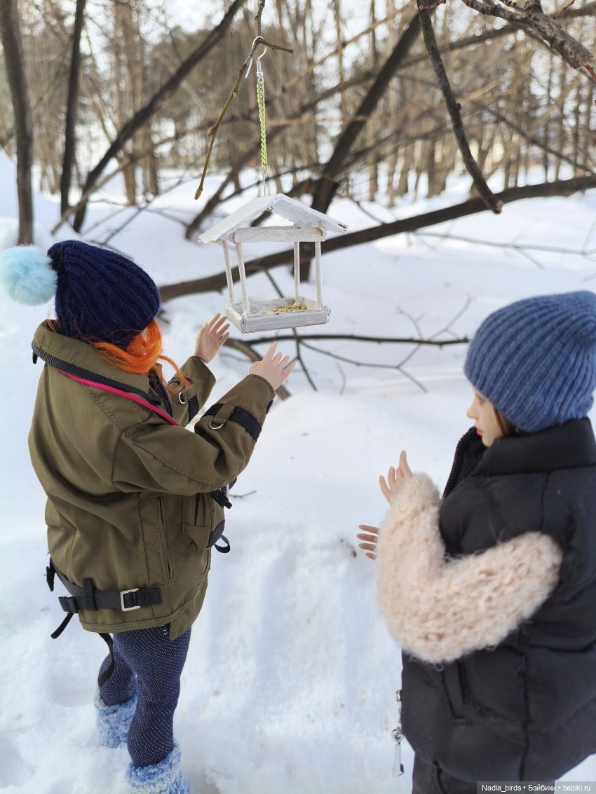 Покормите птичек зимой-) — Кукольная миниатюра своими руками: еда (фото 6)