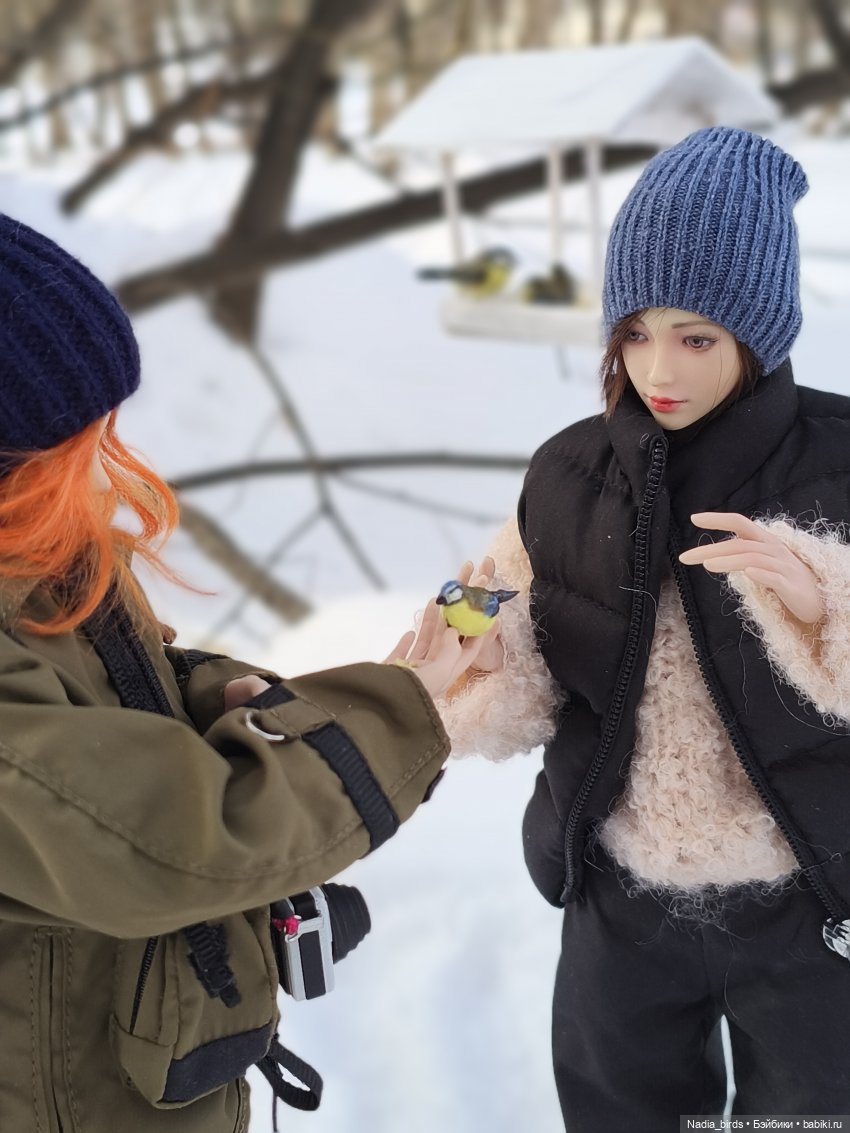 Покормите птичек зимой-) — Кукольная миниатюра своими руками: еда