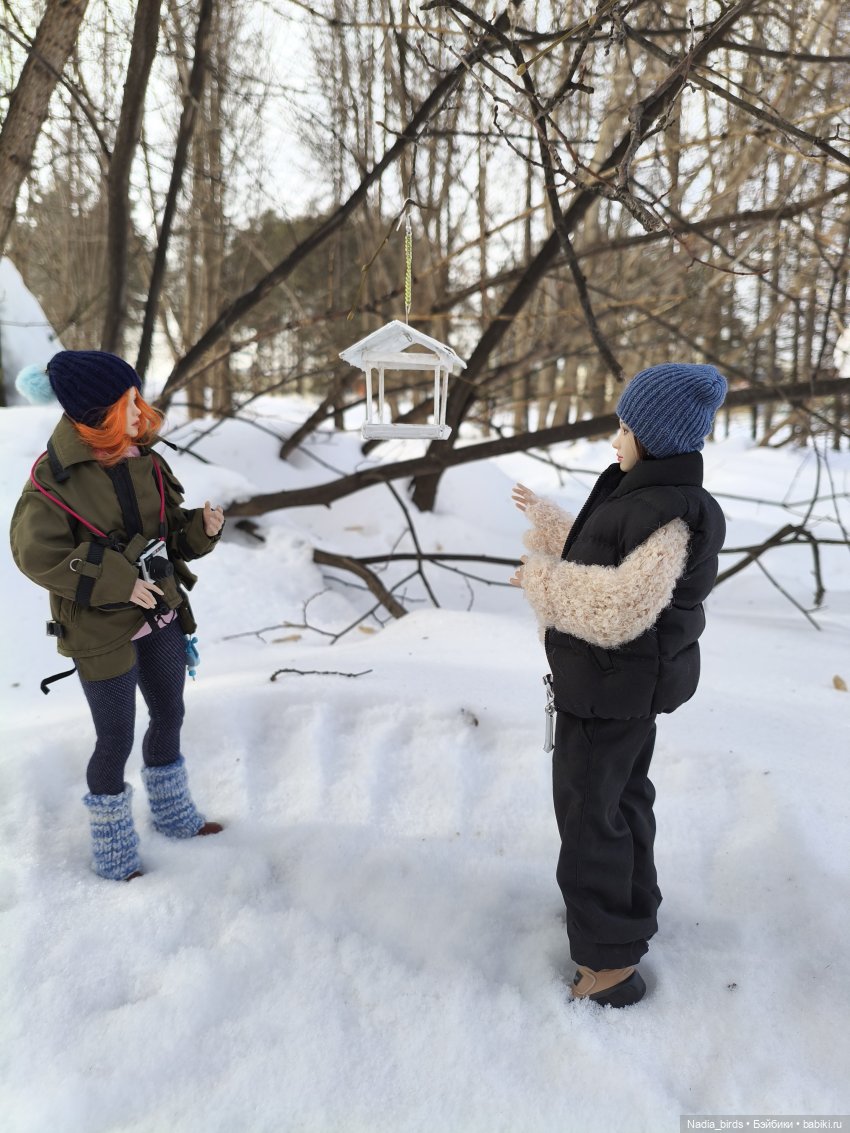 Покормите птичек зимой-) — Кукольная миниатюра своими руками: еда (фото 4)