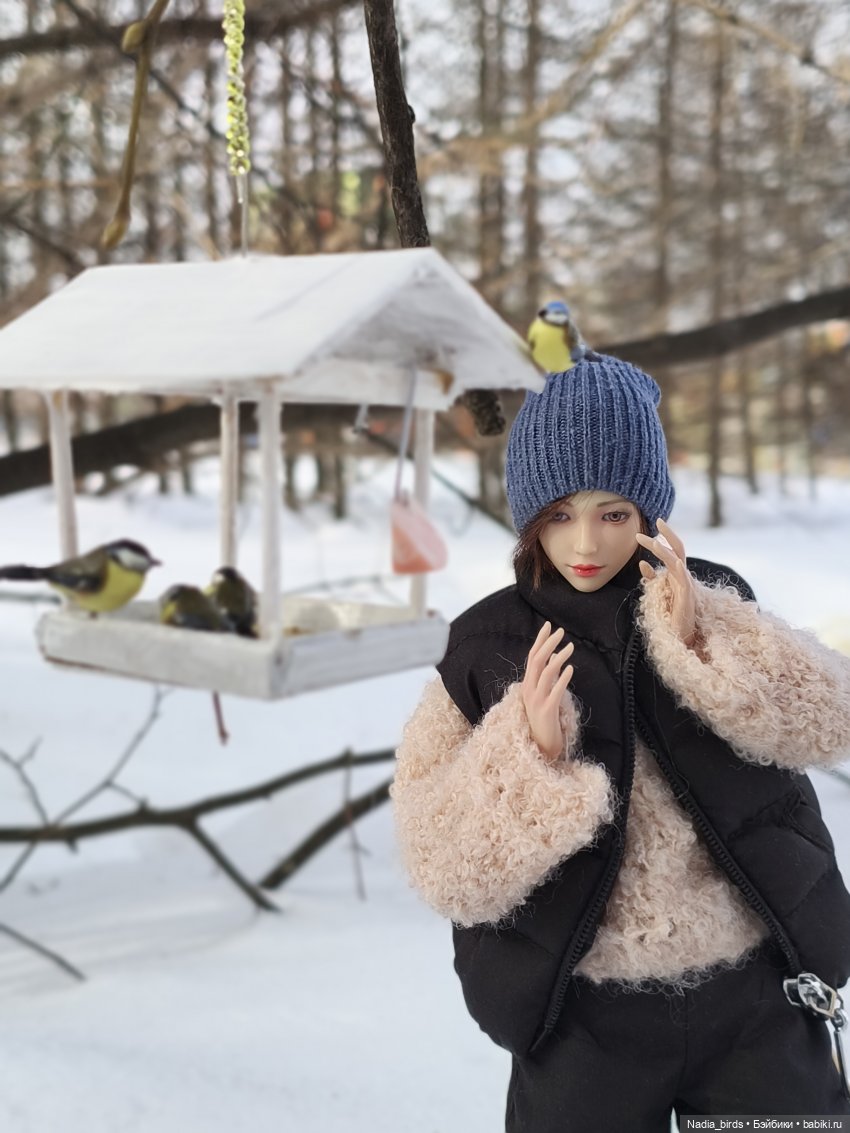 Покормите птичек зимой-) — Кукольная миниатюра своими руками: еда