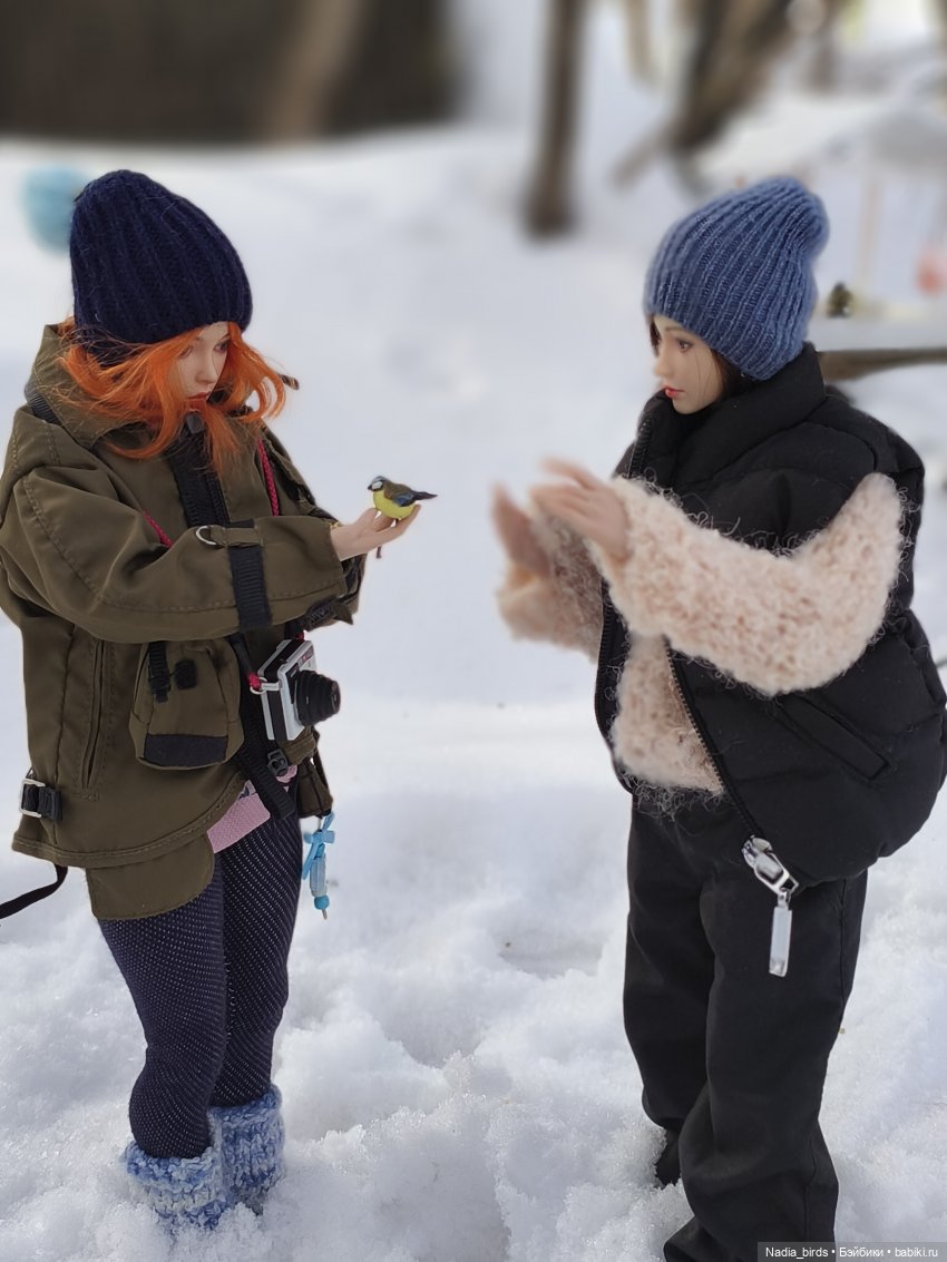 Покормите птичек зимой-) — Кукольная миниатюра своими руками: еда