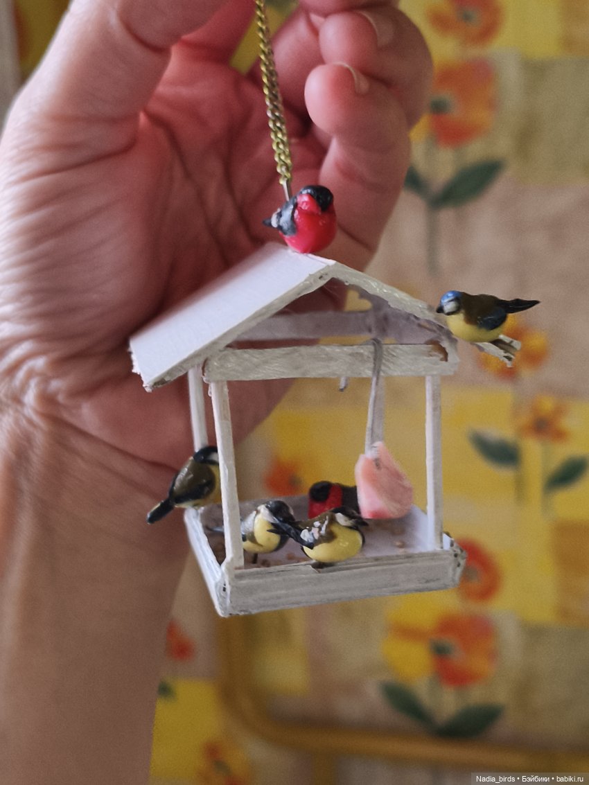 Покормите птичек зимой-) — Кукольная миниатюра своими руками: еда