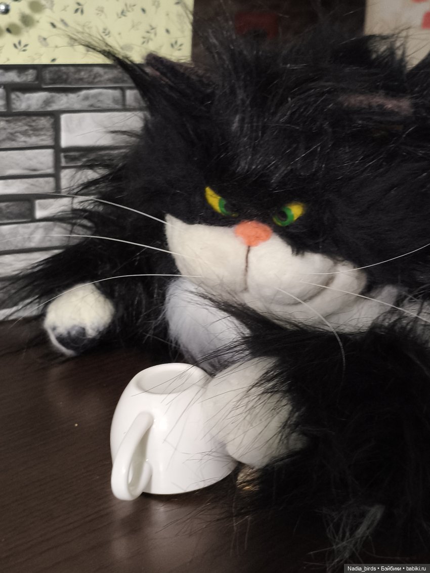 Люцифер и другие — Игрушки в смешанной технике (мех и глина): Арт (фото 7)