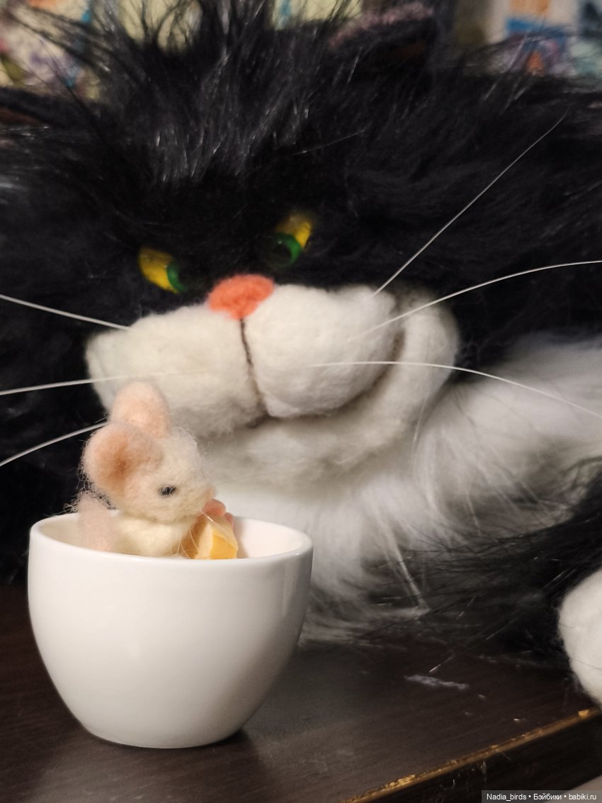 Люцифер и другие — Игрушки в смешанной технике (мех и глина): Арт (фото 8)