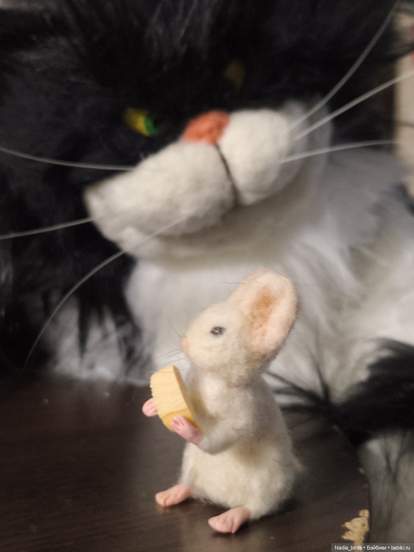 Люцифер и другие — Игрушки в смешанной технике (мех и глина): Арт (фото 4)