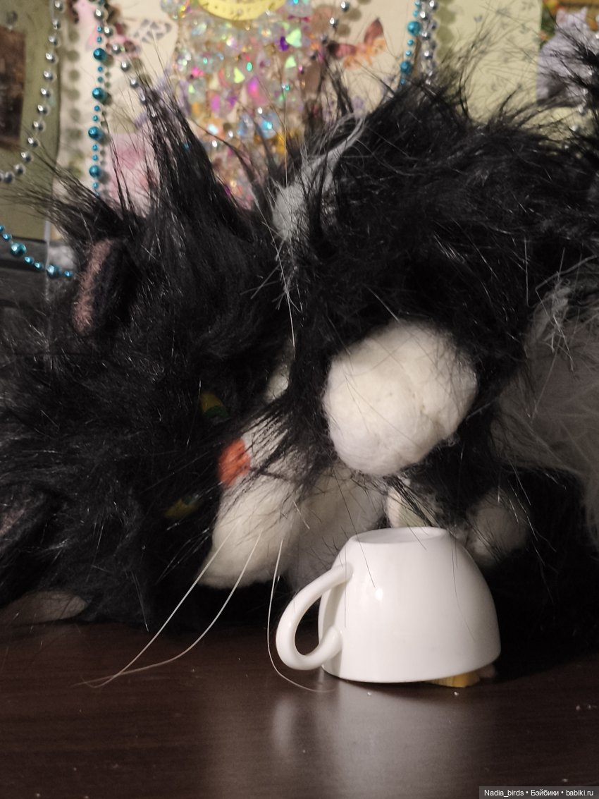 Люцифер и другие — Игрушки в смешанной технике (мех и глина): Арт (фото 6)