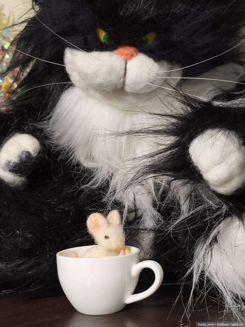 Люцифер и другие — Игрушки в смешанной технике (мех и глина): Арт (фото 9)