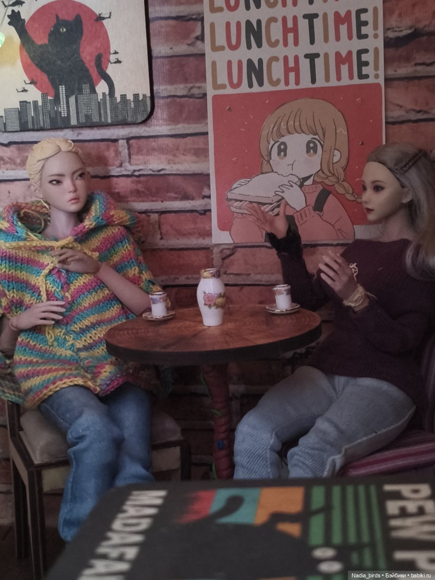 Совсем немного обновленного кафе "Кошачья лапка"